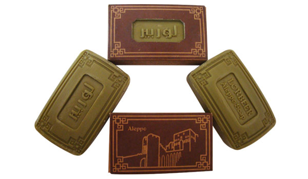 2 - Geuren laurel Aleppo zeep: Lorbeer Squares Soap (207)