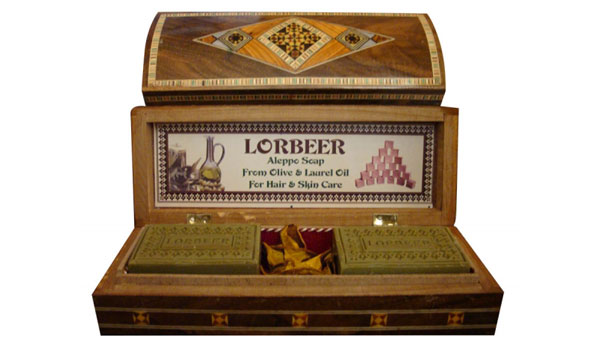  3- Gift Aleppo Soap: Mosaic Lorbeer 250 ( 315 )