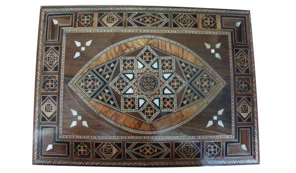  3- Gift Aleppo Soap:   Large moudadaf  Mosaic (332)