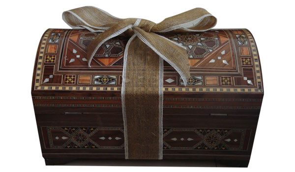 3 - Gift Aleppo zeep: Bride Jewelry Box (335)
