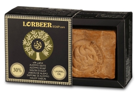 1 - traditionnel savon de laurier d'Alep: LORBEER Savon d'Alep 30% L'huile de laurier  (108) B