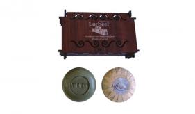  3-Cadeaux d'Alep Savon: Oval Box ( 310 )